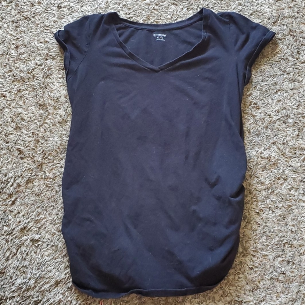 Black Maternity Shirt